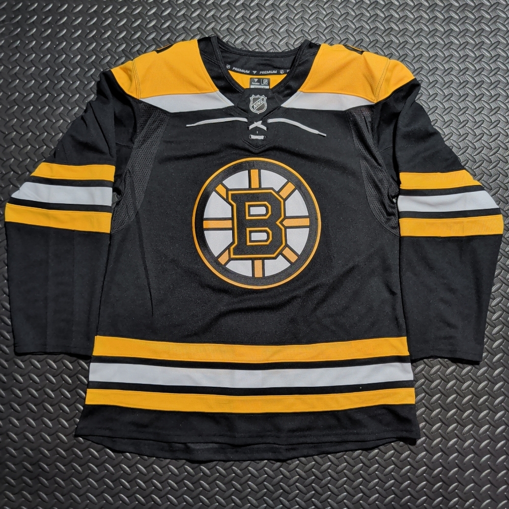 Boston Bruins Fanatics Home PREMIUM Jersey Size 50